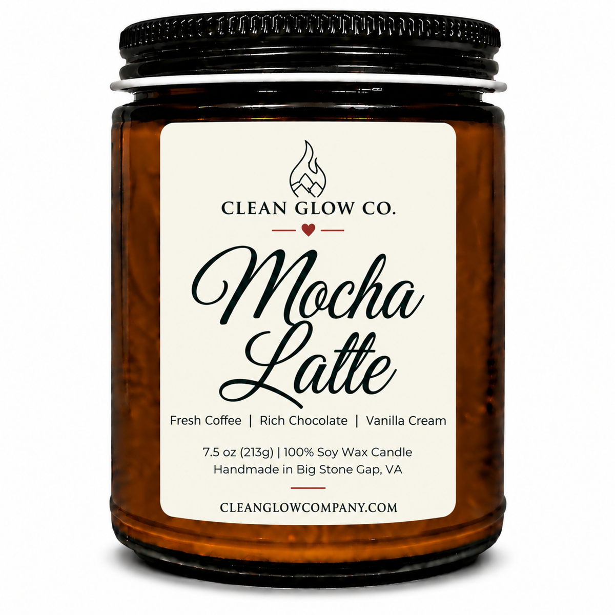 Mocha Latte Soy Wood Wick Candle