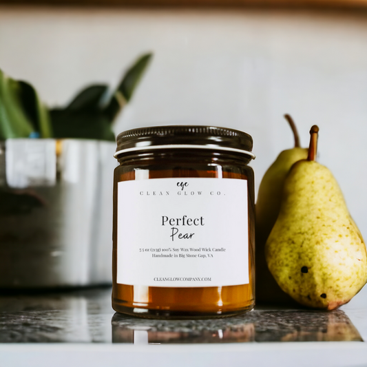 Perfect Pear Soy Wax Wood Wick Candle