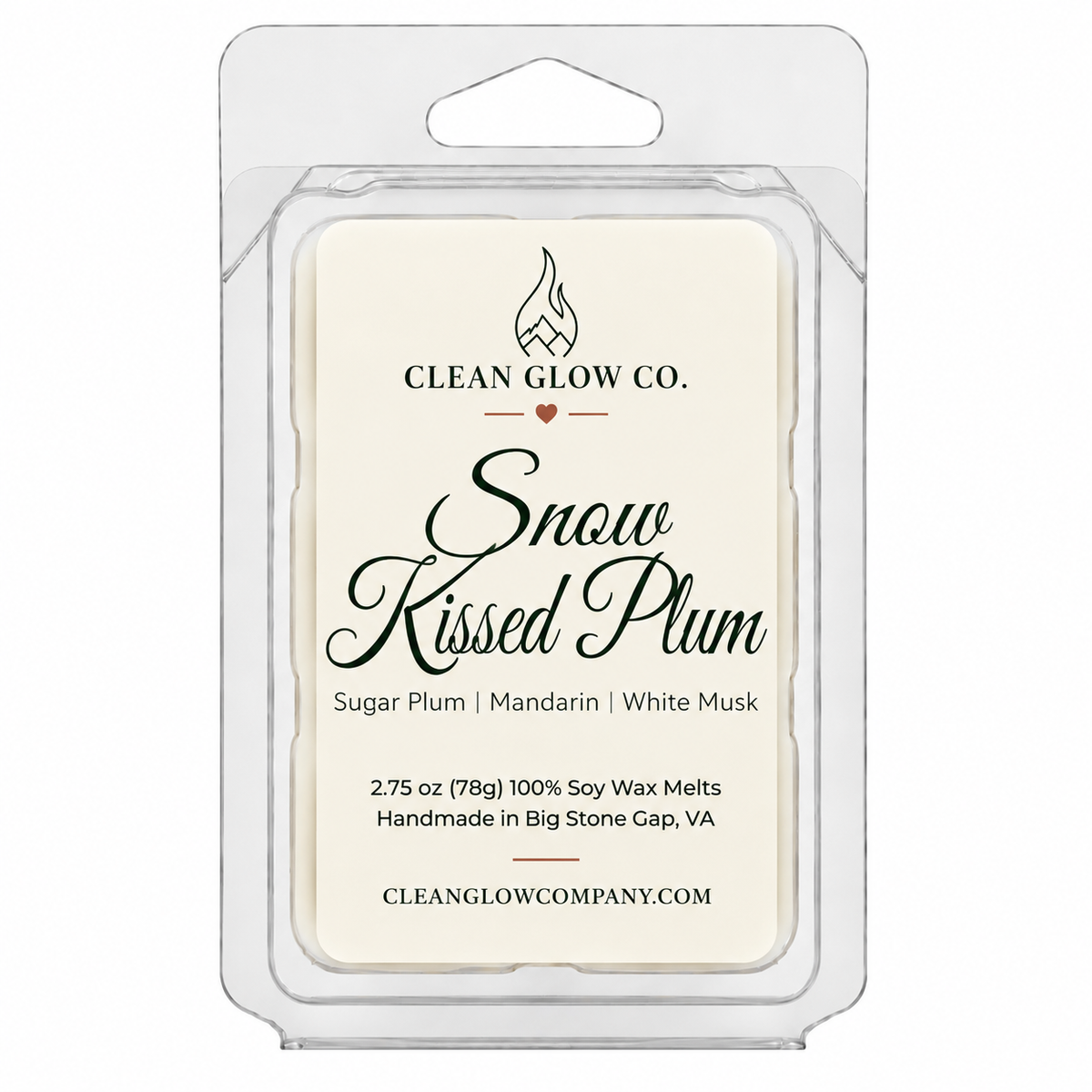 Snow Kissed Plum Soy Wax Melt