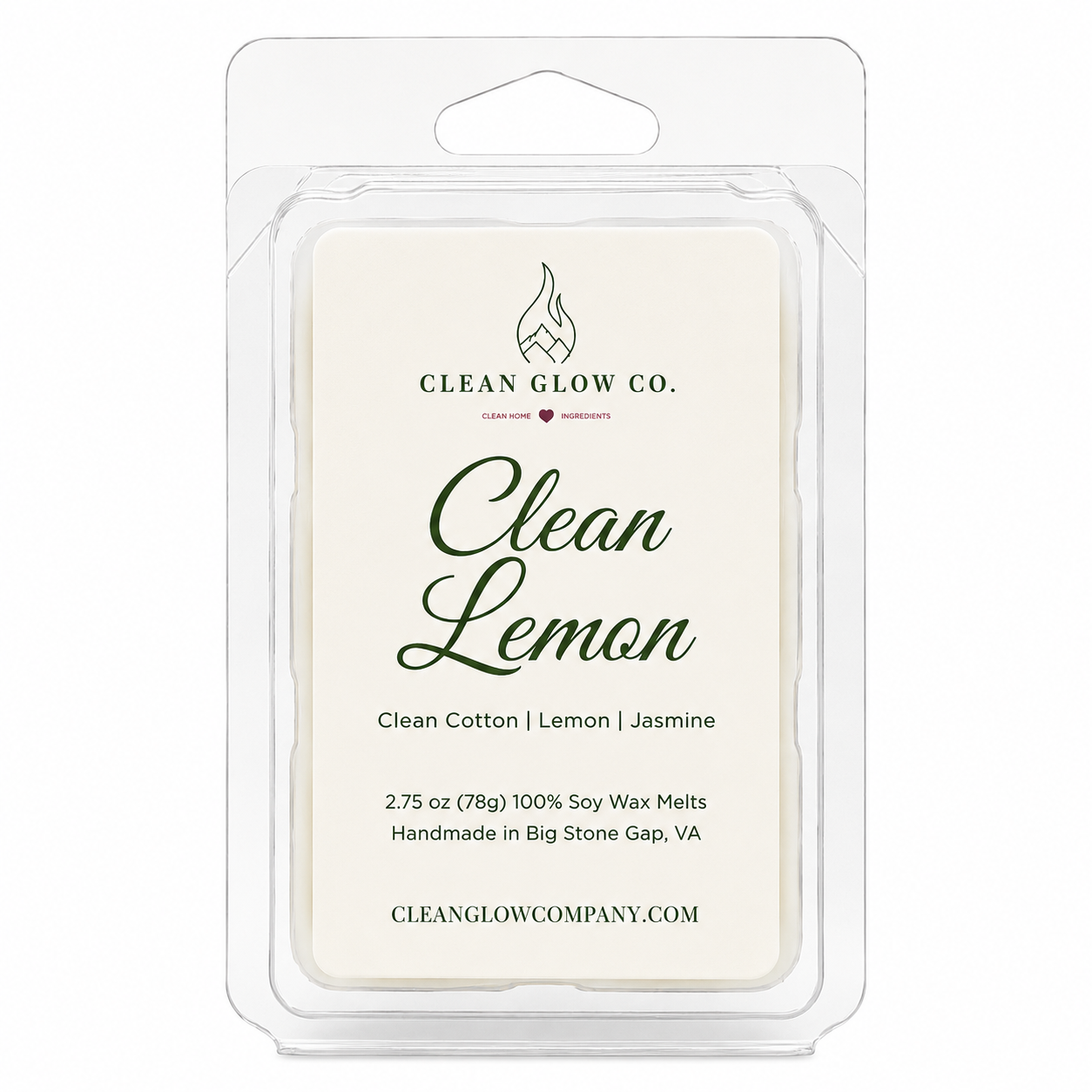 Clean Lemon Soy Wax Melt