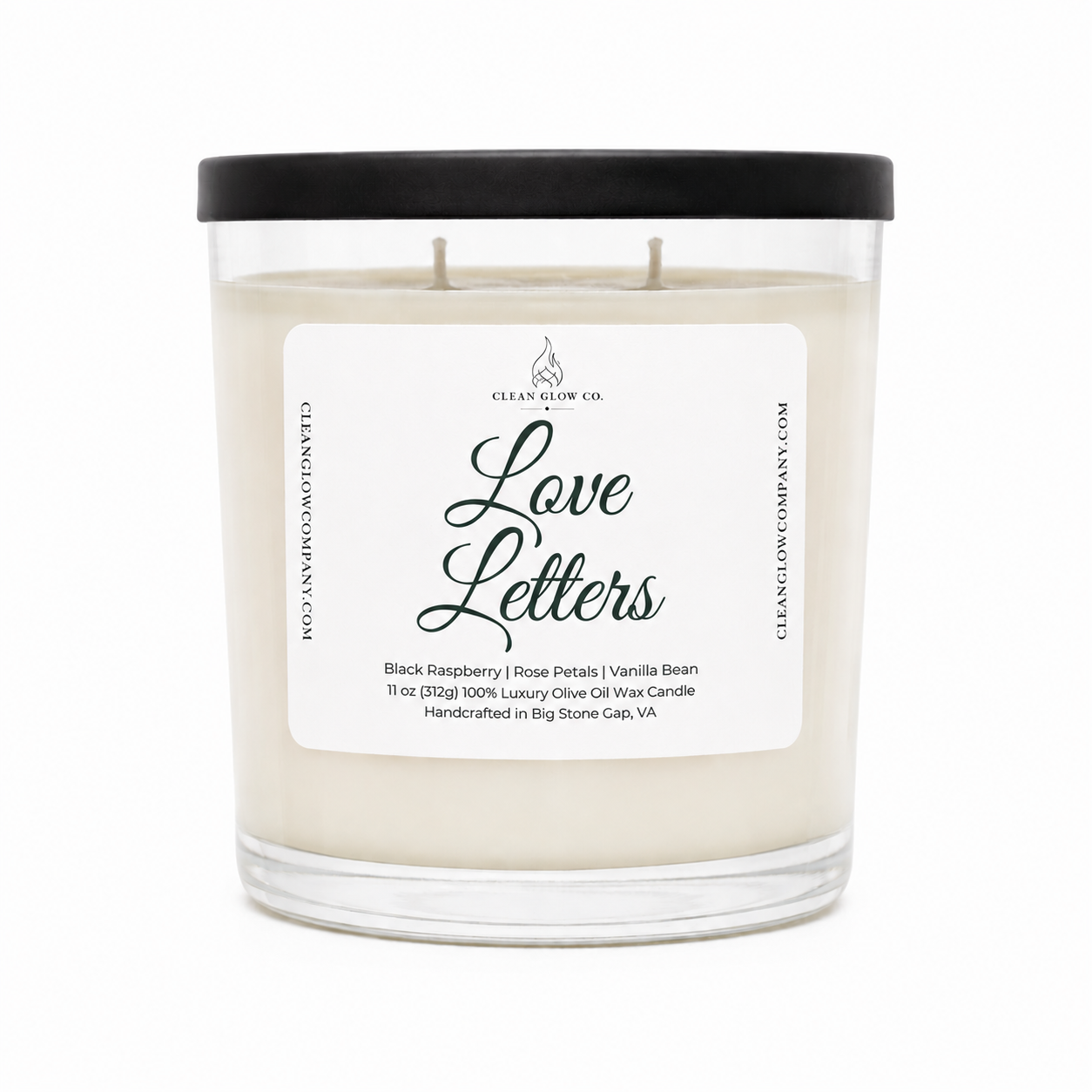 Love Letters Olive Oil Wax Candle