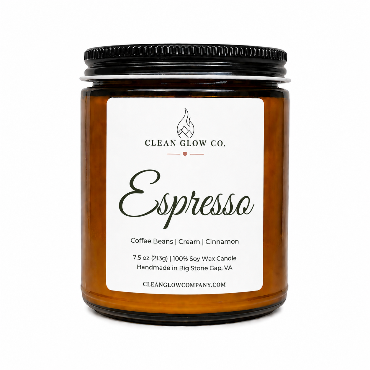 Espresso Soy Wood Wick Candle