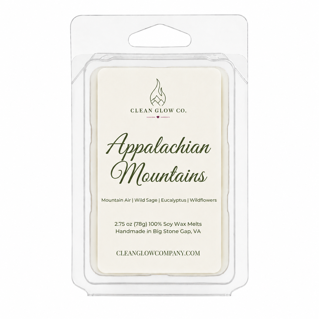 Appalachian Mountains Soy Wax Melt