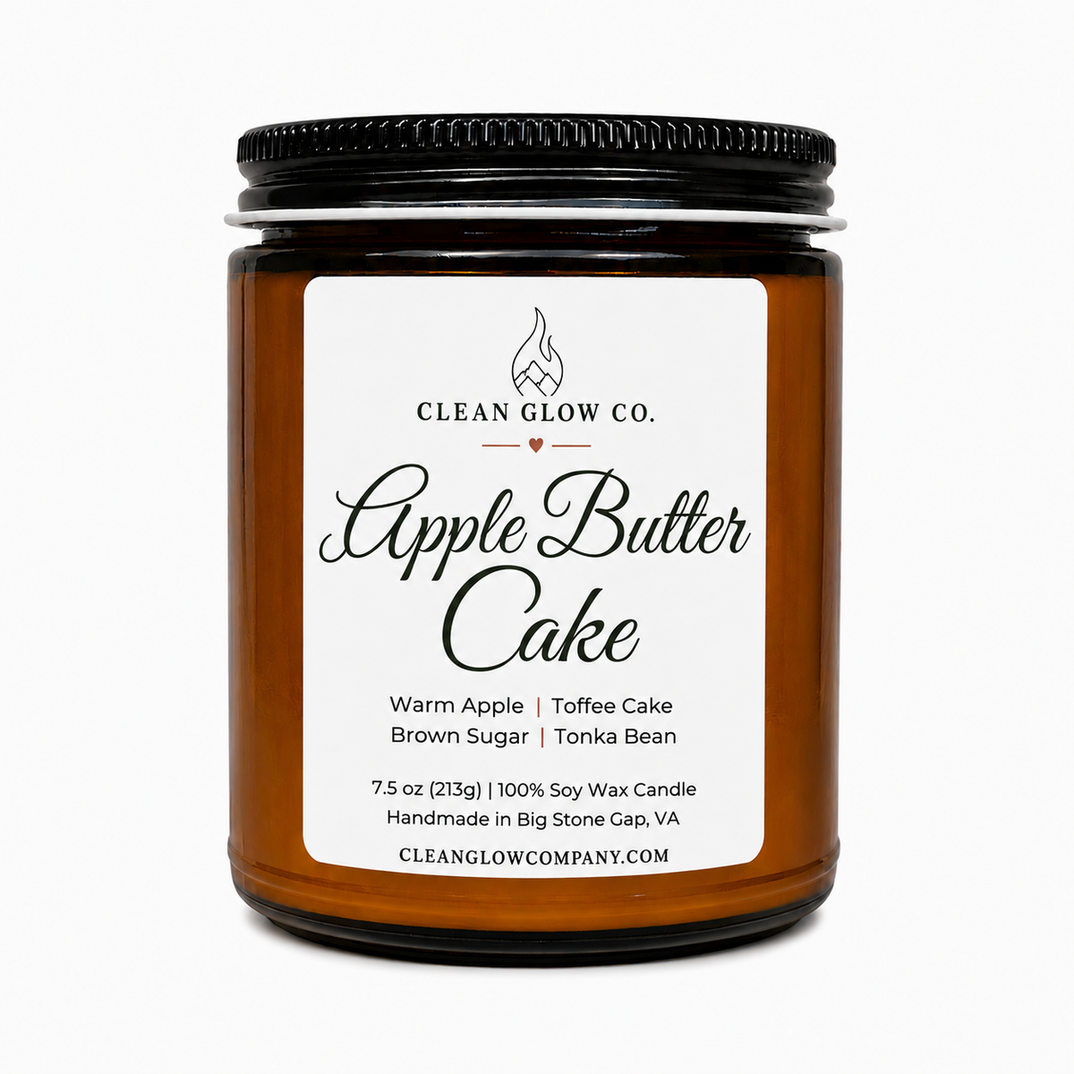 Apple Butter Cake Soy Wood Wick Candle