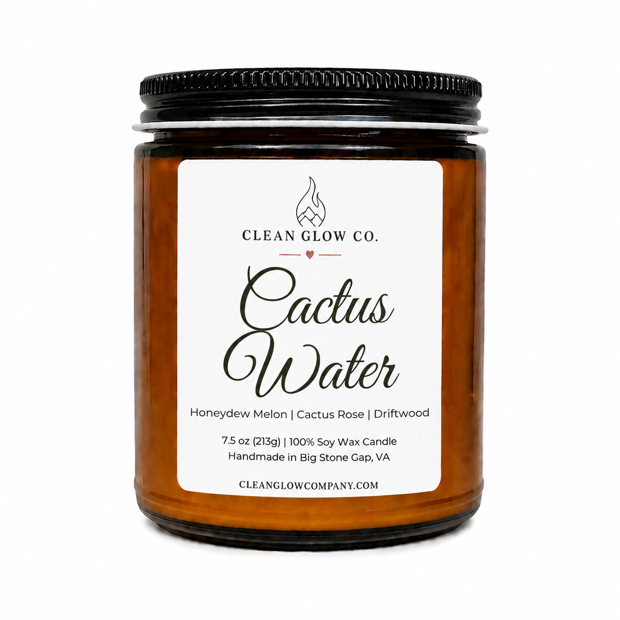 Cactus Water Soy Wood Wick Candle