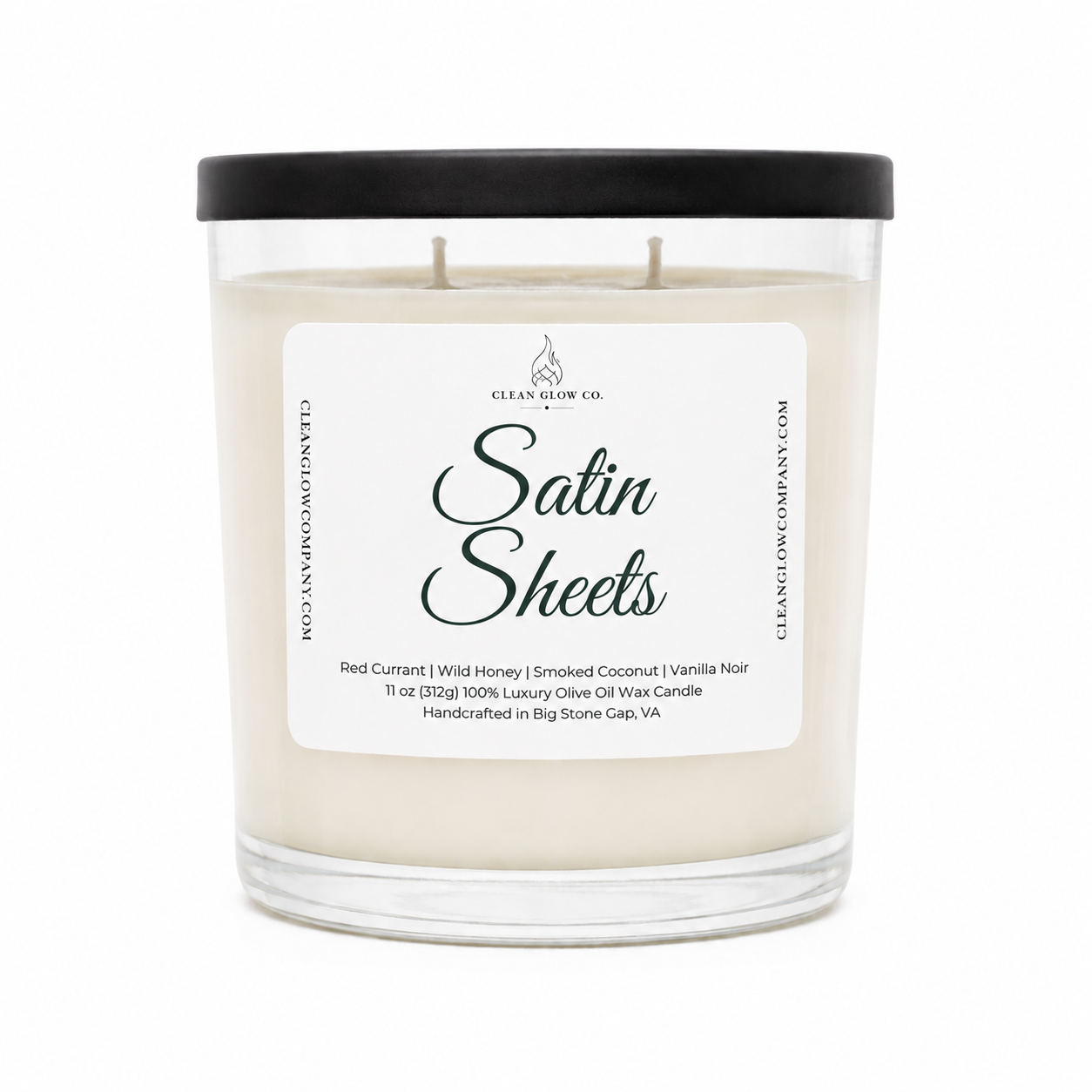 Satin Sheets Olive Oil Wax Candle