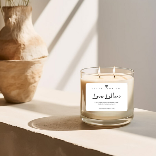 Love Letters Olive Oil Wax Candle