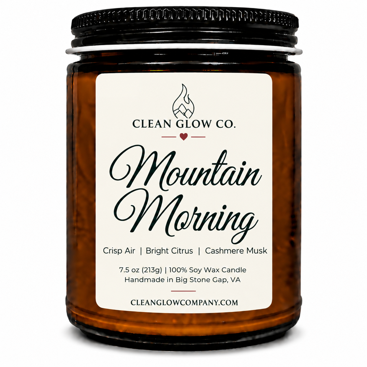 Mountain Morning Soy Wood Wick Candle