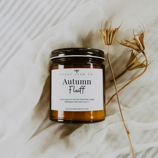 Autumn Fluff Soy Wood Wick Candle