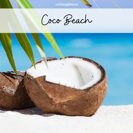 Coco Beach Soy Wood Wick Candle
