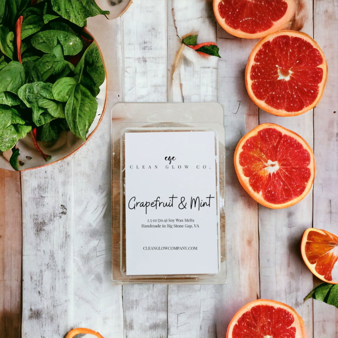 Grapefruit & Mint Soy Wax Melt