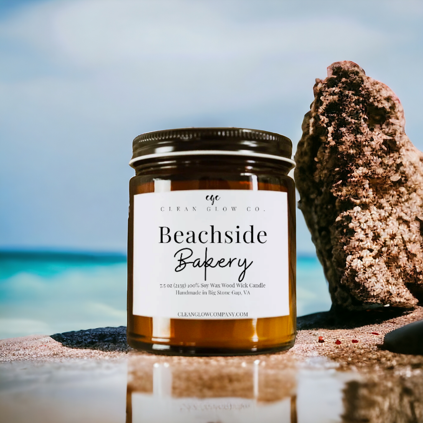 Beachside Bakery Soy Wood Wick Candle