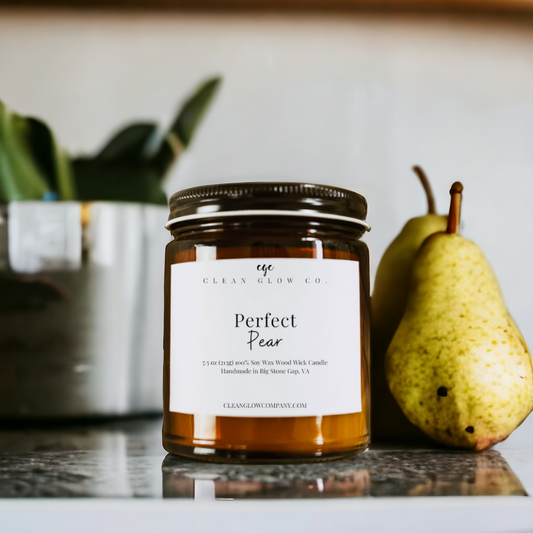 Perfect Pear Soy Wood Wick Candle