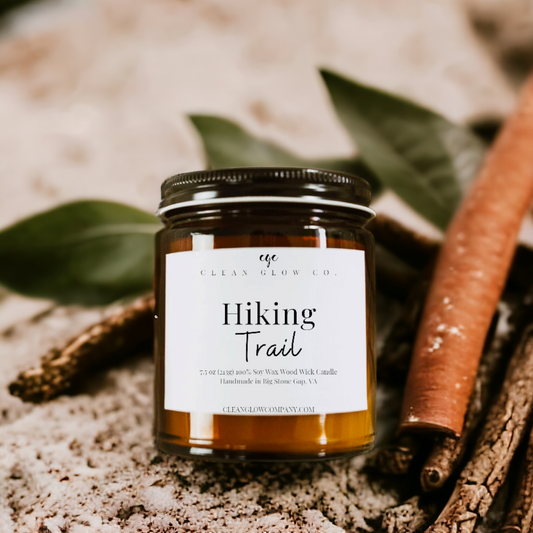 Hiking Trail Soy Wood Wick Candle