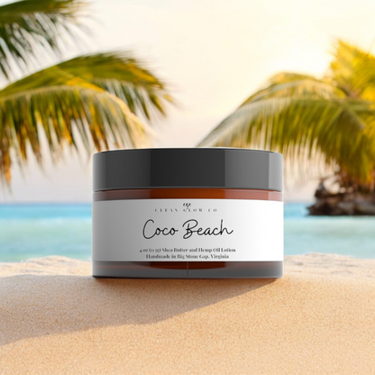 Coco Beach Shea Butter & Hemp Oil Lotion