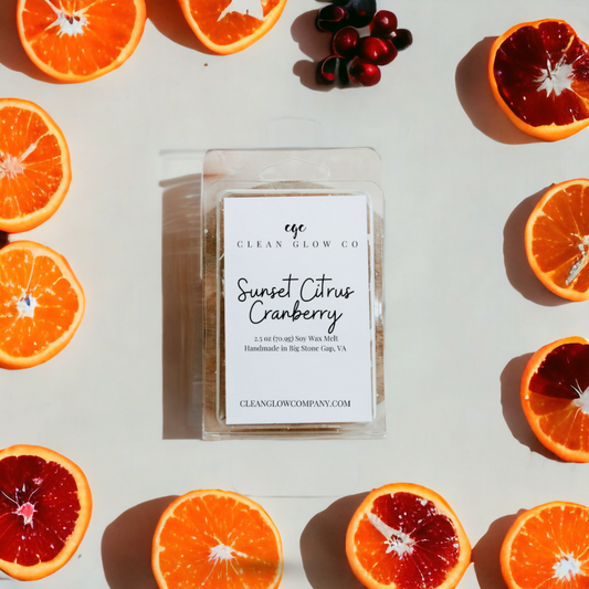 Sunset Citrus Cranberry Soy Wax Melt