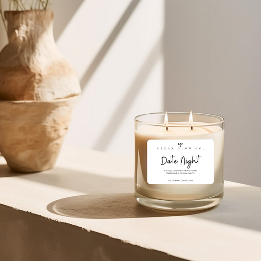 Date Night Olive Oil Wax Candle