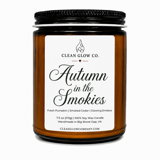 Autumn in the Smokies Soy Wood Wick Candle