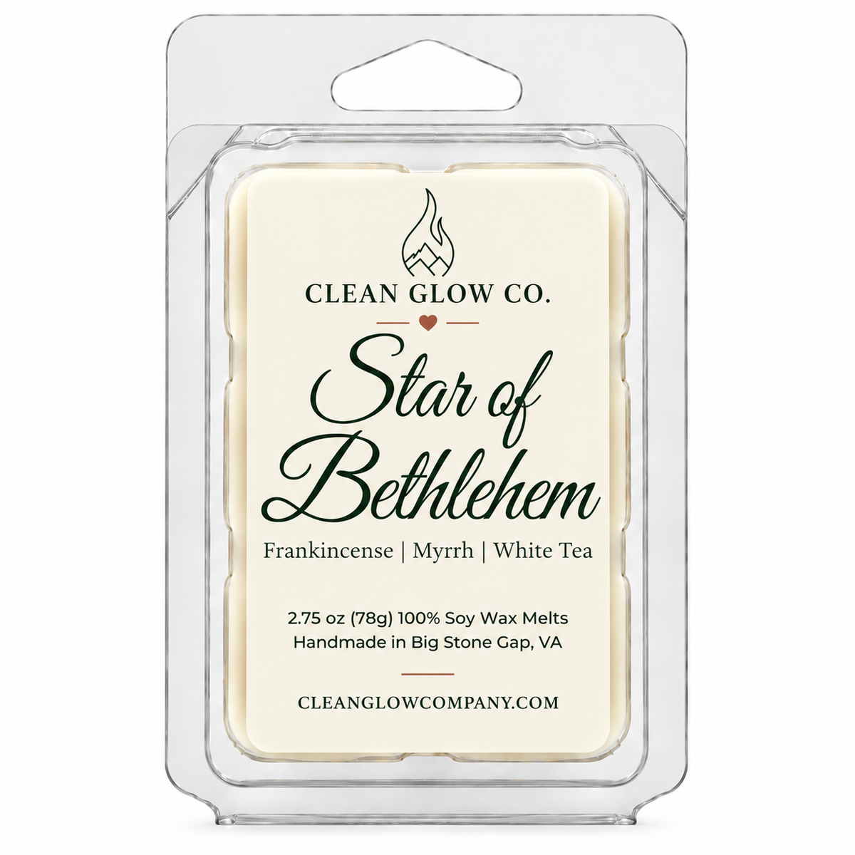 Star of Bethlehem Soy Wax Melt