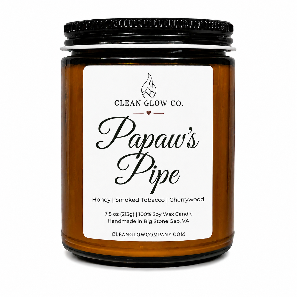 Papaw's Pipe Soy Wood Wick Candle