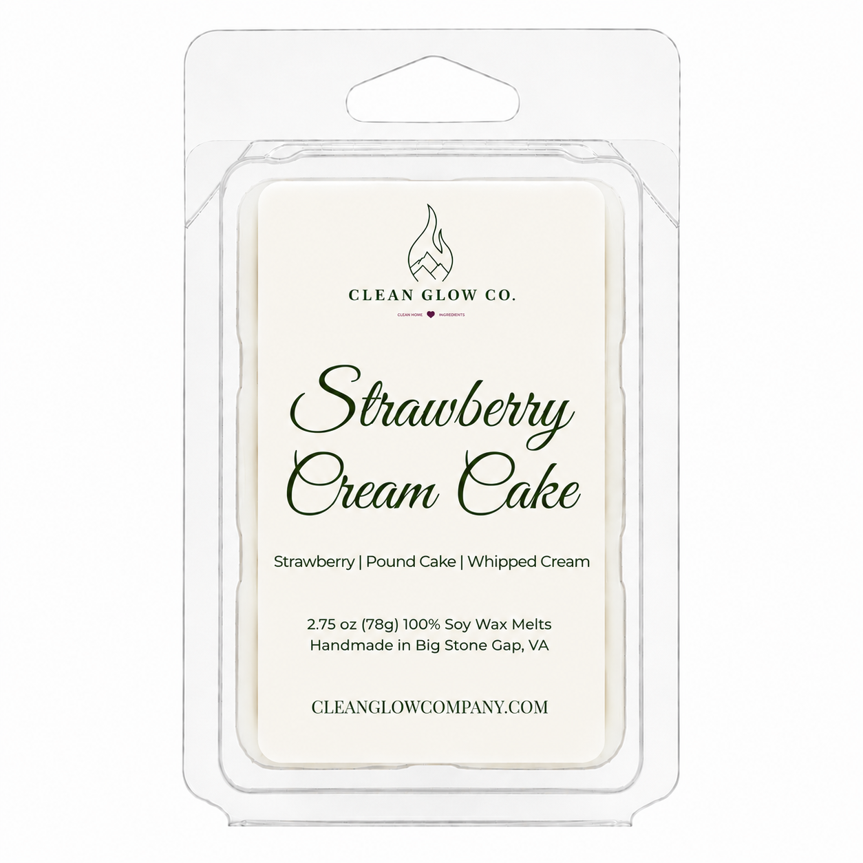 Strawberry Cream Cake Soy Wax Melt