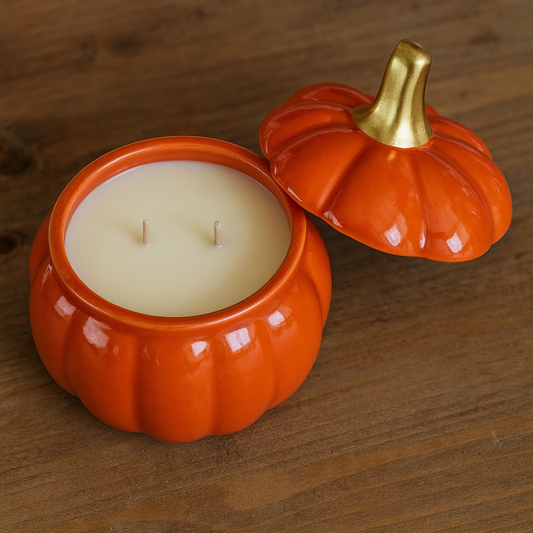Orange Heirloom Pumpkin Candle