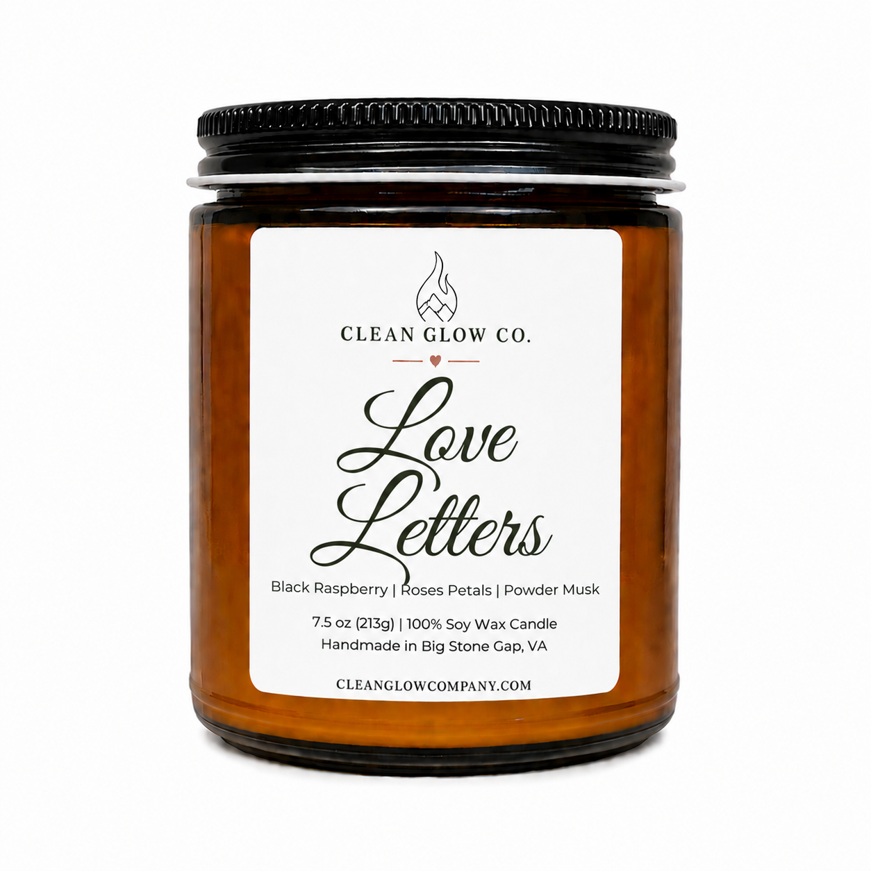 Love Letters Soy Wood Wick Candle
