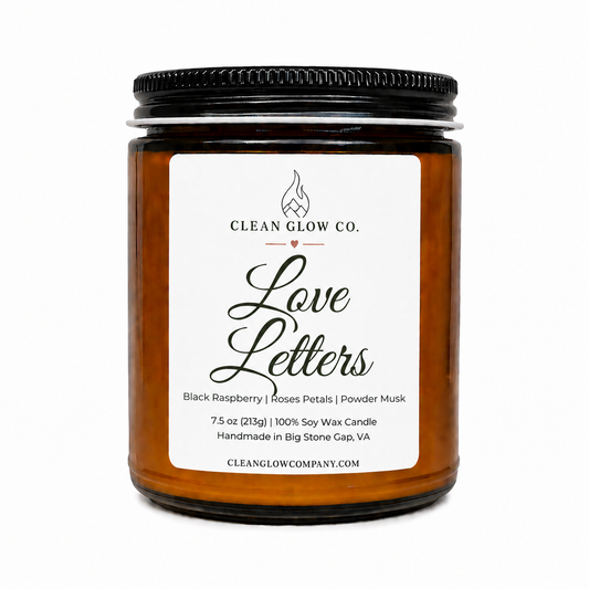Love Letters Soy Wood Wick Candle