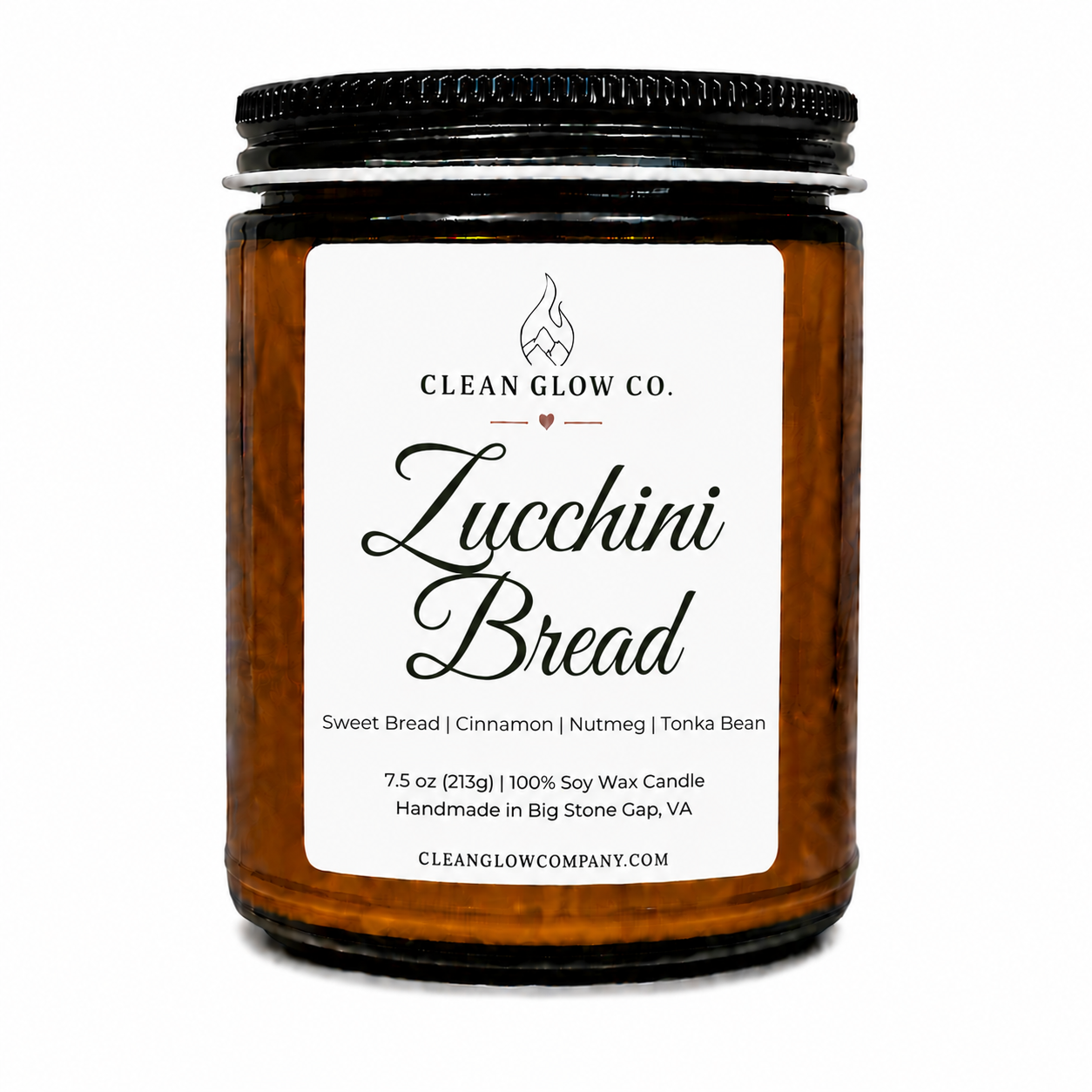Zucchini Bread Soy Wood Wick Candle