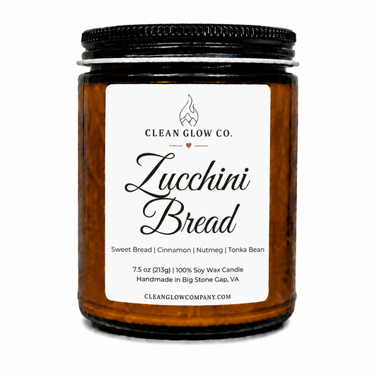 Zucchini Bread Soy Wood Wick Candle