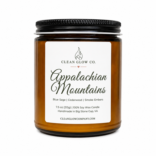 Appalachian Mountains Soy Wood Wick Candle
