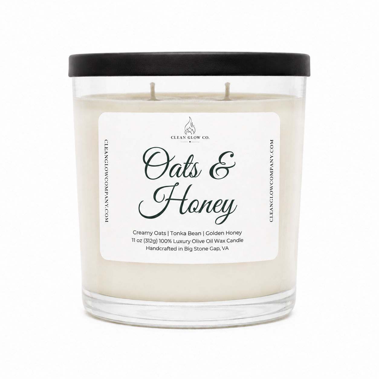 Oats & Honey Olive Oil Wax Candle