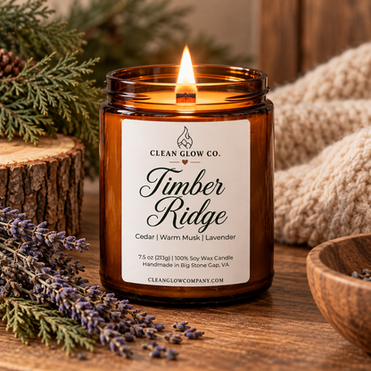 Timber Ridge Soy Wood Wick Candle