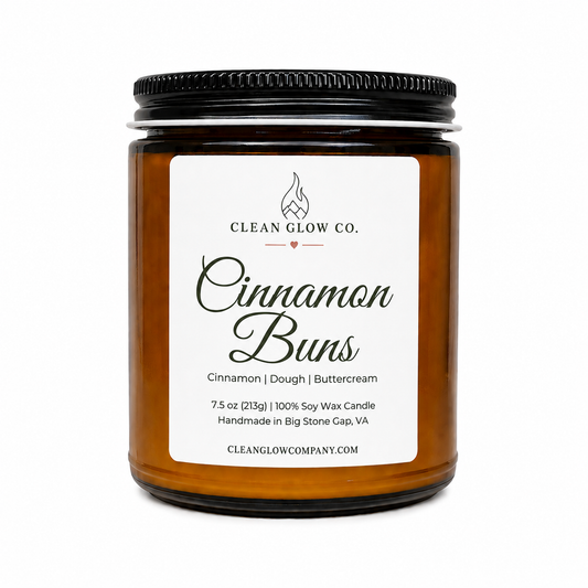 Cinnamon Buns Soy Wood Wick Candle