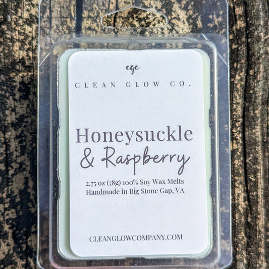 Honeysuckle & Raspberry Soy Wax Melt