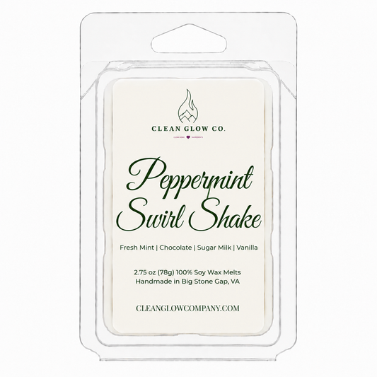 Peppermint Swirl Shake Soy Wax Melt