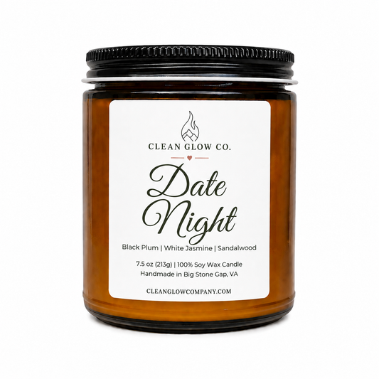 Date Night Soy Wood Wick Candle