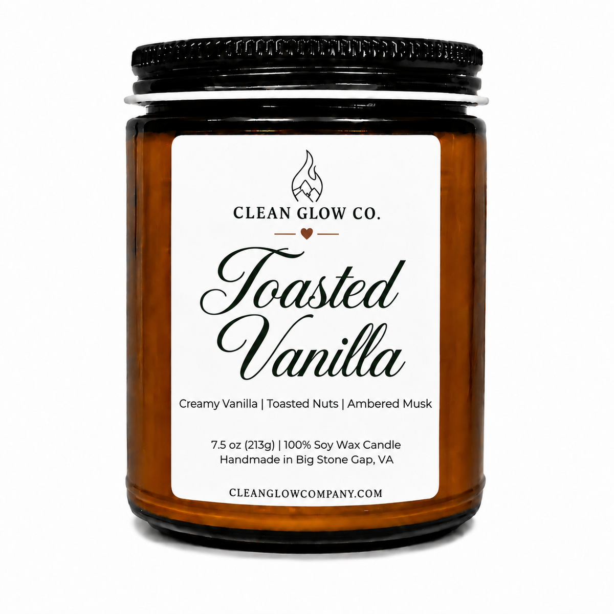 Toasted Vanilla Soy Wood Wick Candle