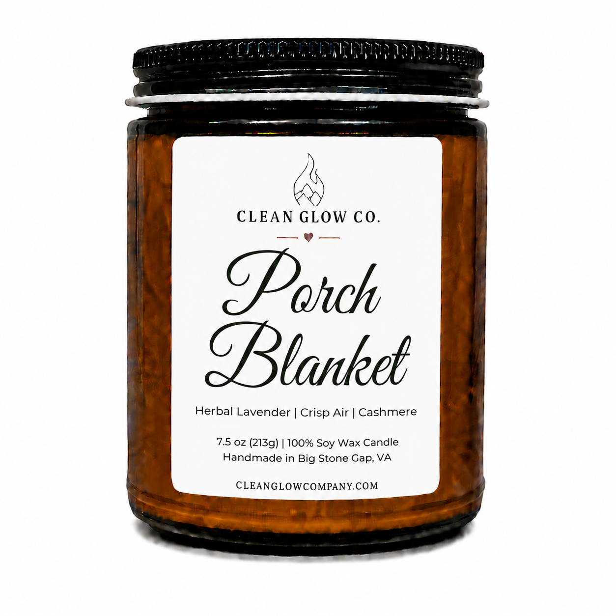 Porch Blanket Soy Wax Wood Wick Candle