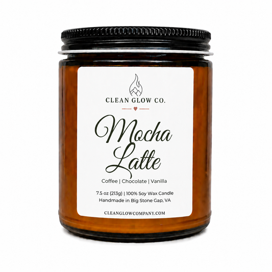 Mocha Latte Soy Wax Candle