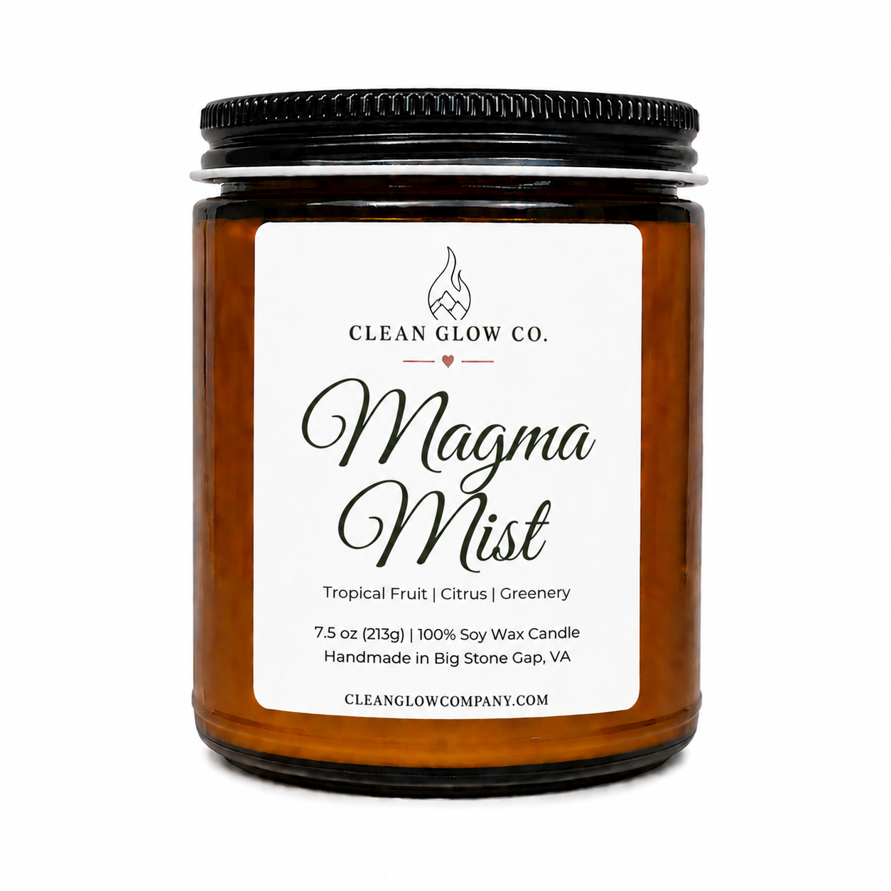 Magma Mist Soy Wood Wick Candle