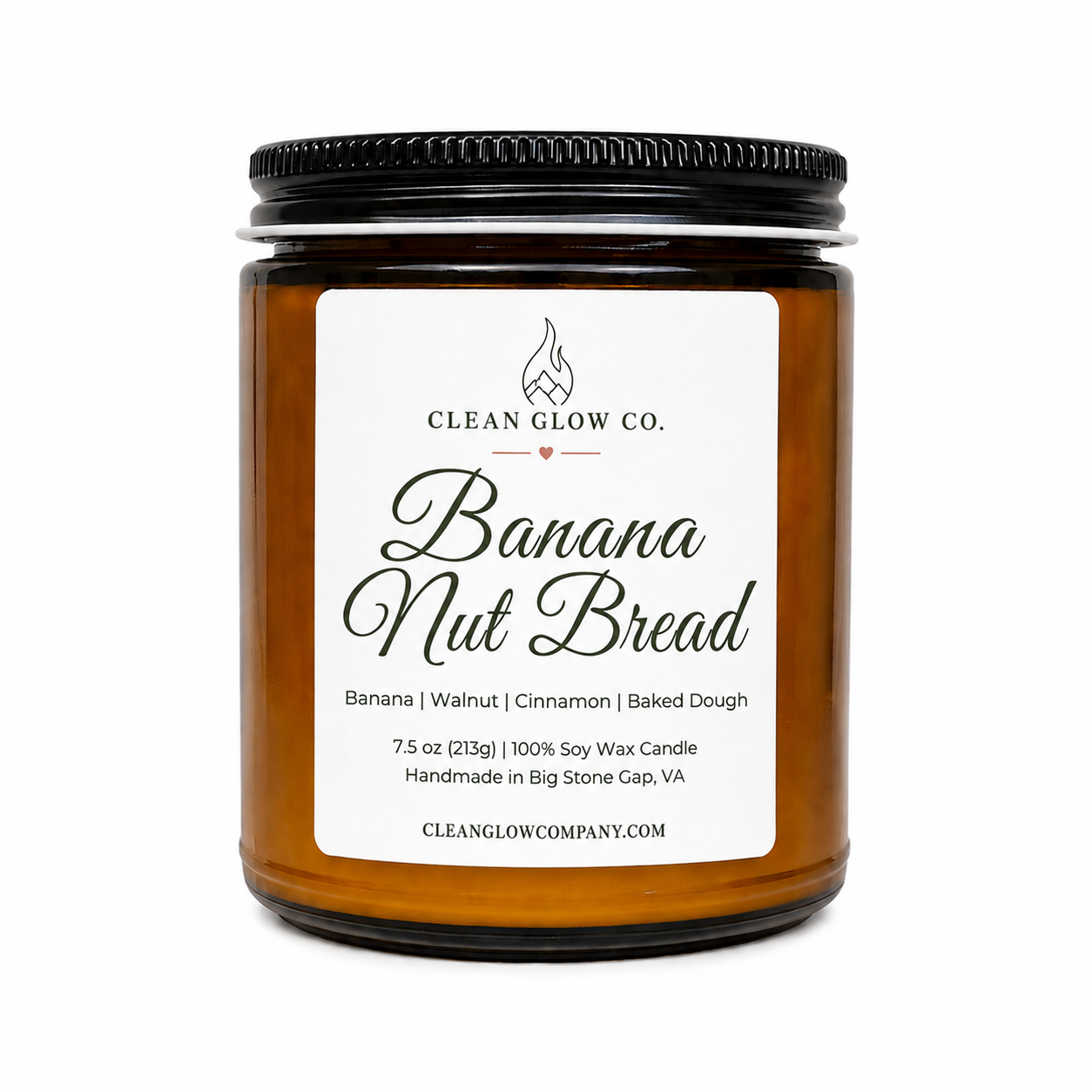 Banana Nut Bread Soy Wood Wick Candle