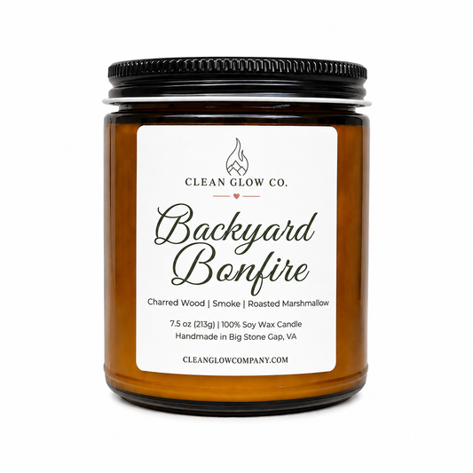 Backyard Bonfire Soy Wood Wick Candle