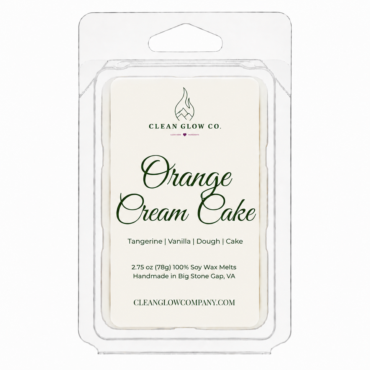 Orange Cream Cake Soy Wax Melt